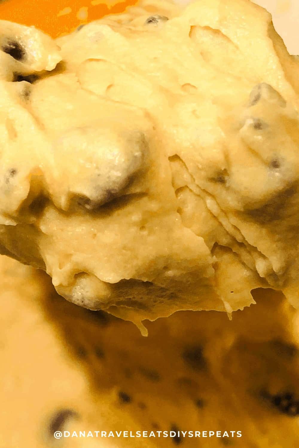 cookie dough up close 