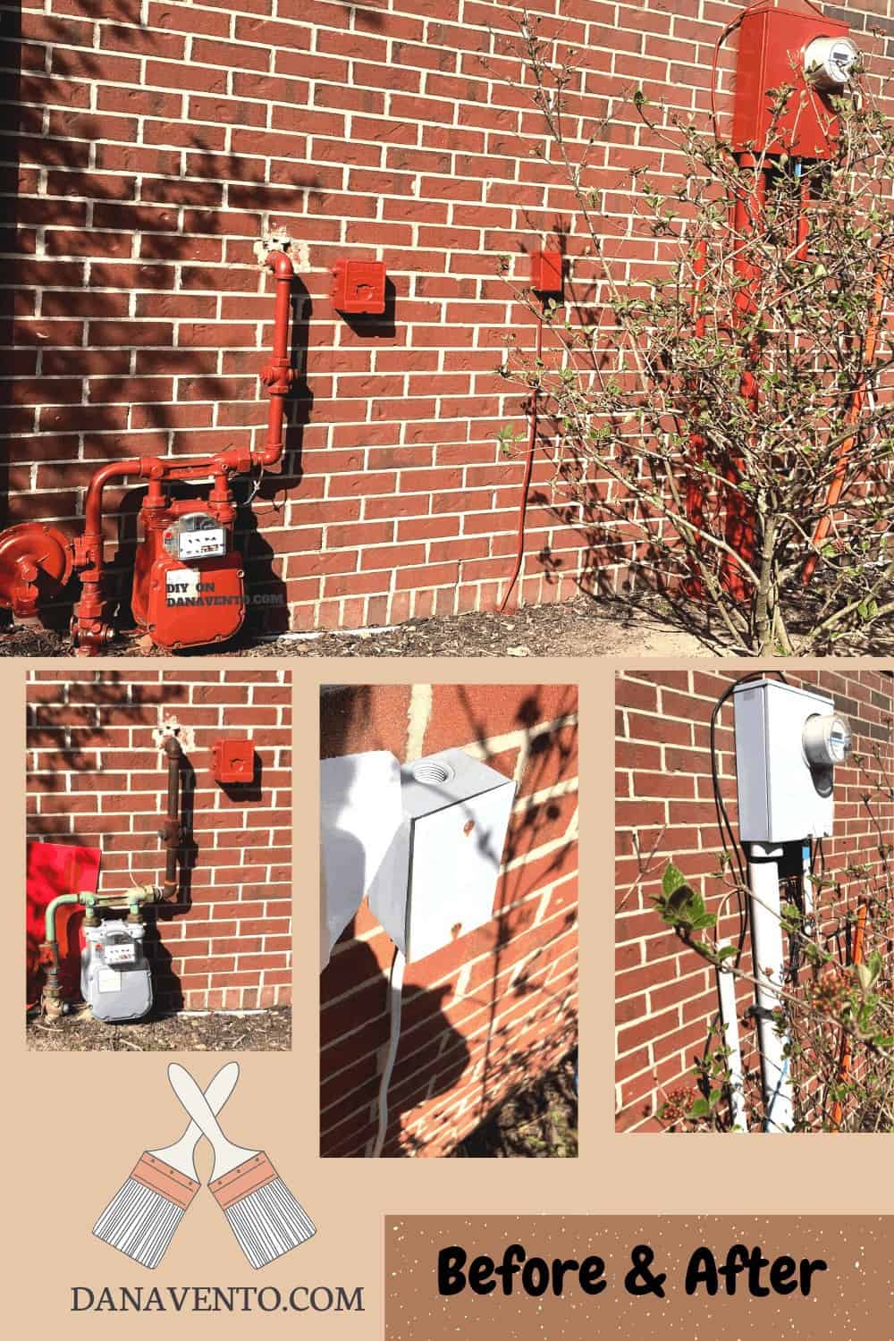 DIY for Painting Exterior Utility Boxes To Blend With Your Home