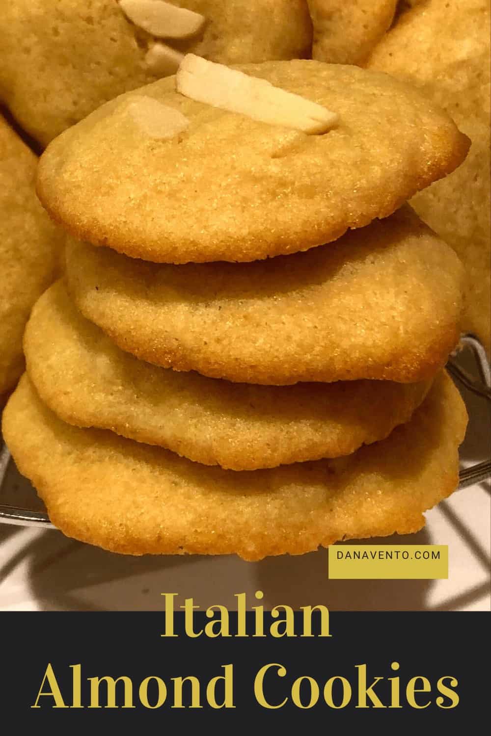 Italian Almond Drop Cookies