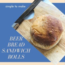 Ultimate Beer Bread Sandwich Rolls