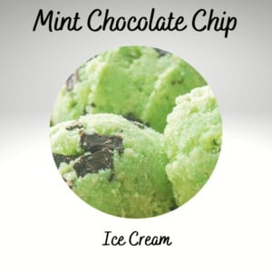 Ultimate Tasty Mint Chocolate Chip Ice Cream 7 Mint Chocolate Chip Ice Cream scoops up close