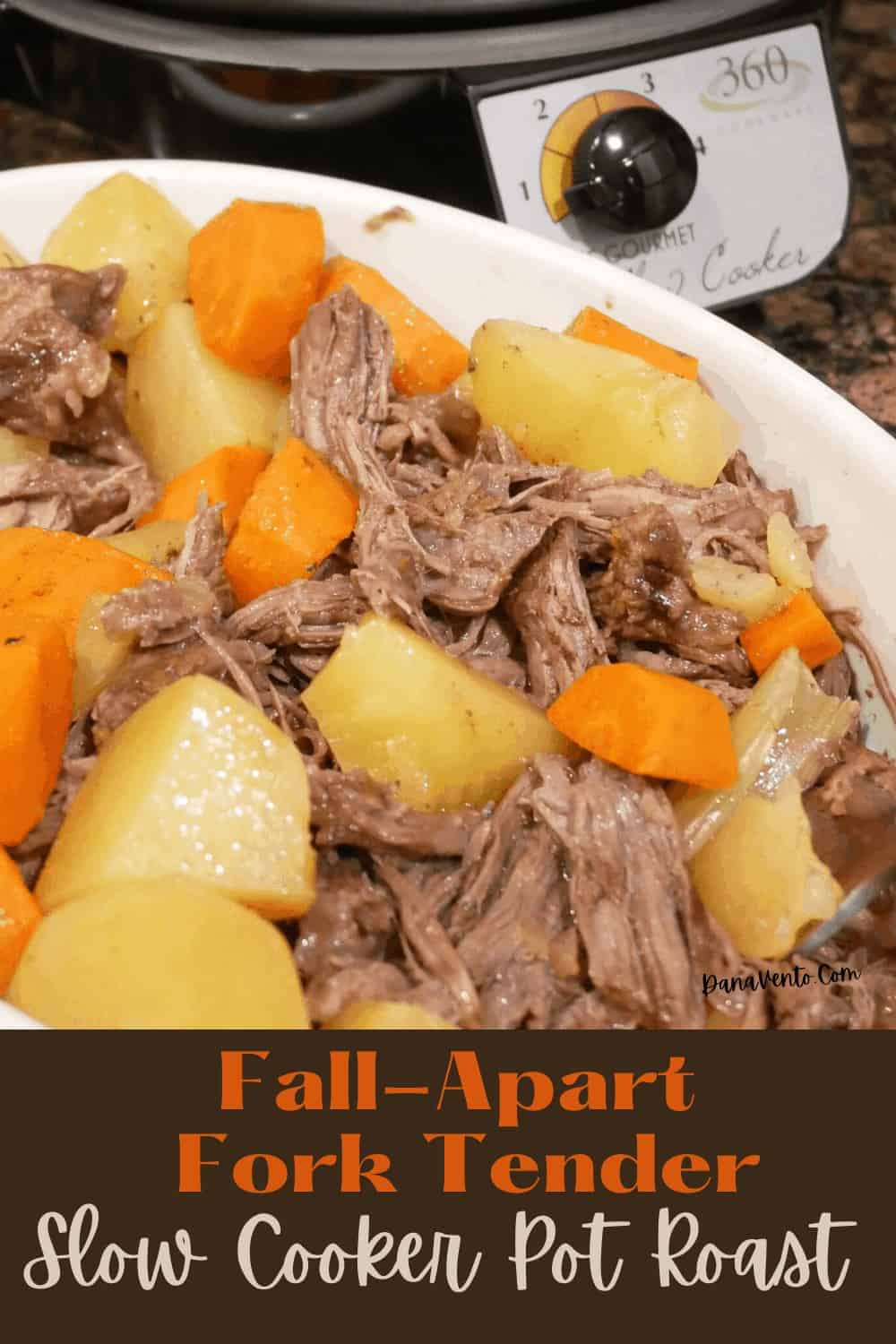 Pot roast with carrots and potatoes 