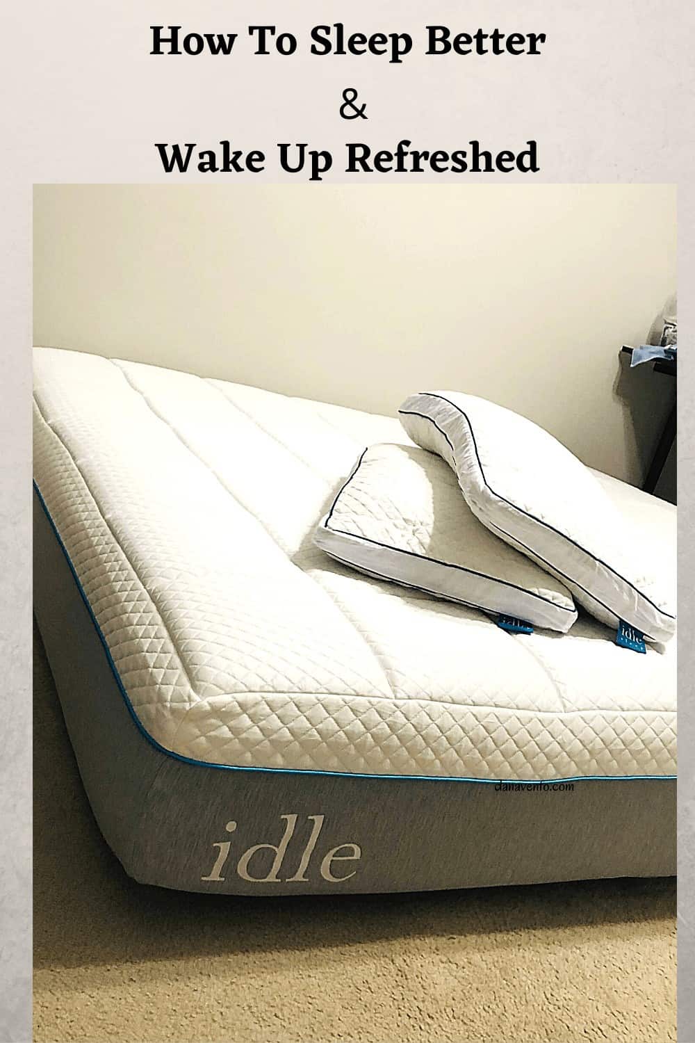Idle Mattress and Pillow. How to sleep better 