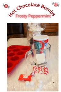 Prep For Frosty Peppermint Hot Chocolate Bombs