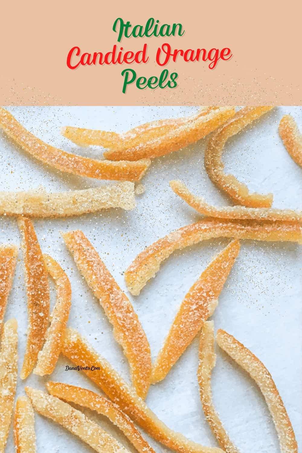 Italian Candied Orange Peels