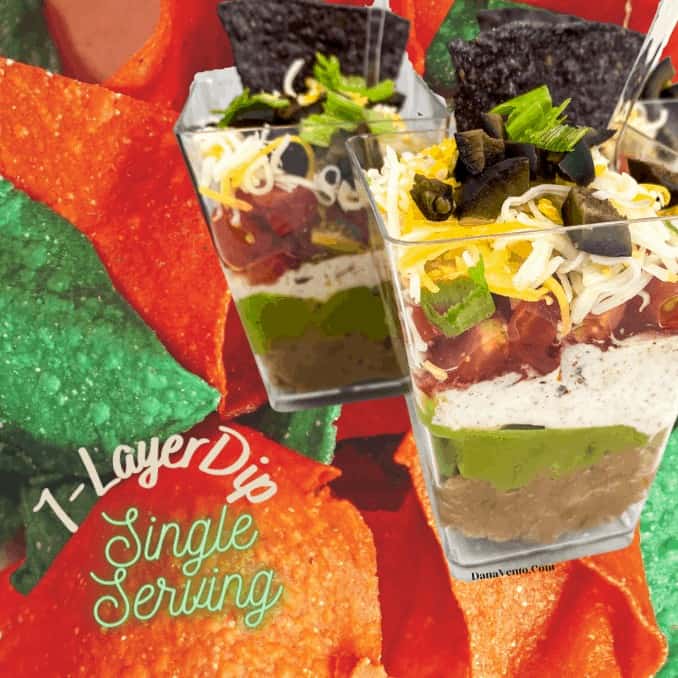 No Need To Share Your Single Portion Party Dip
