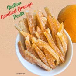 italian candied orange peels
