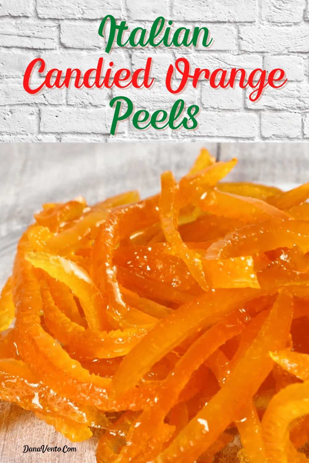 Italiain Candied Orange Peels 