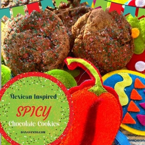 Mexican-Inspired Spicy Chocolate Cookies 5 Mexican Inspired Spicy Chocolate Cookies 2 in fiesta mode