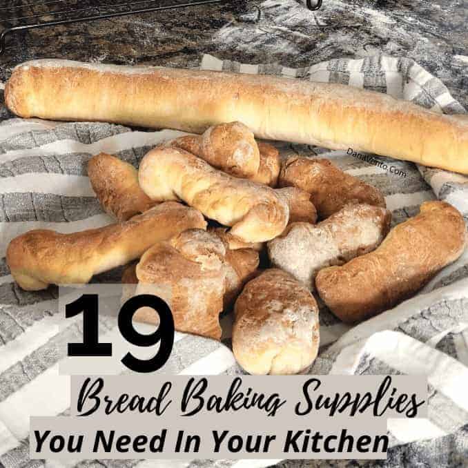 19 Bread Baking Supplies You'll like want for delicious loaves of bread like these 