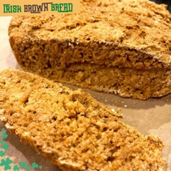 Irish Brown Bread sliced