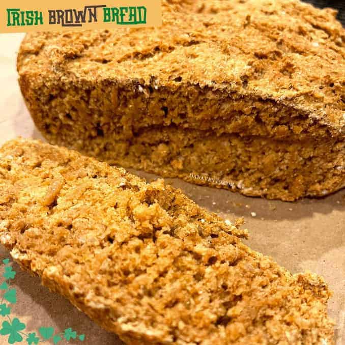 Irish Brown Bread sliced