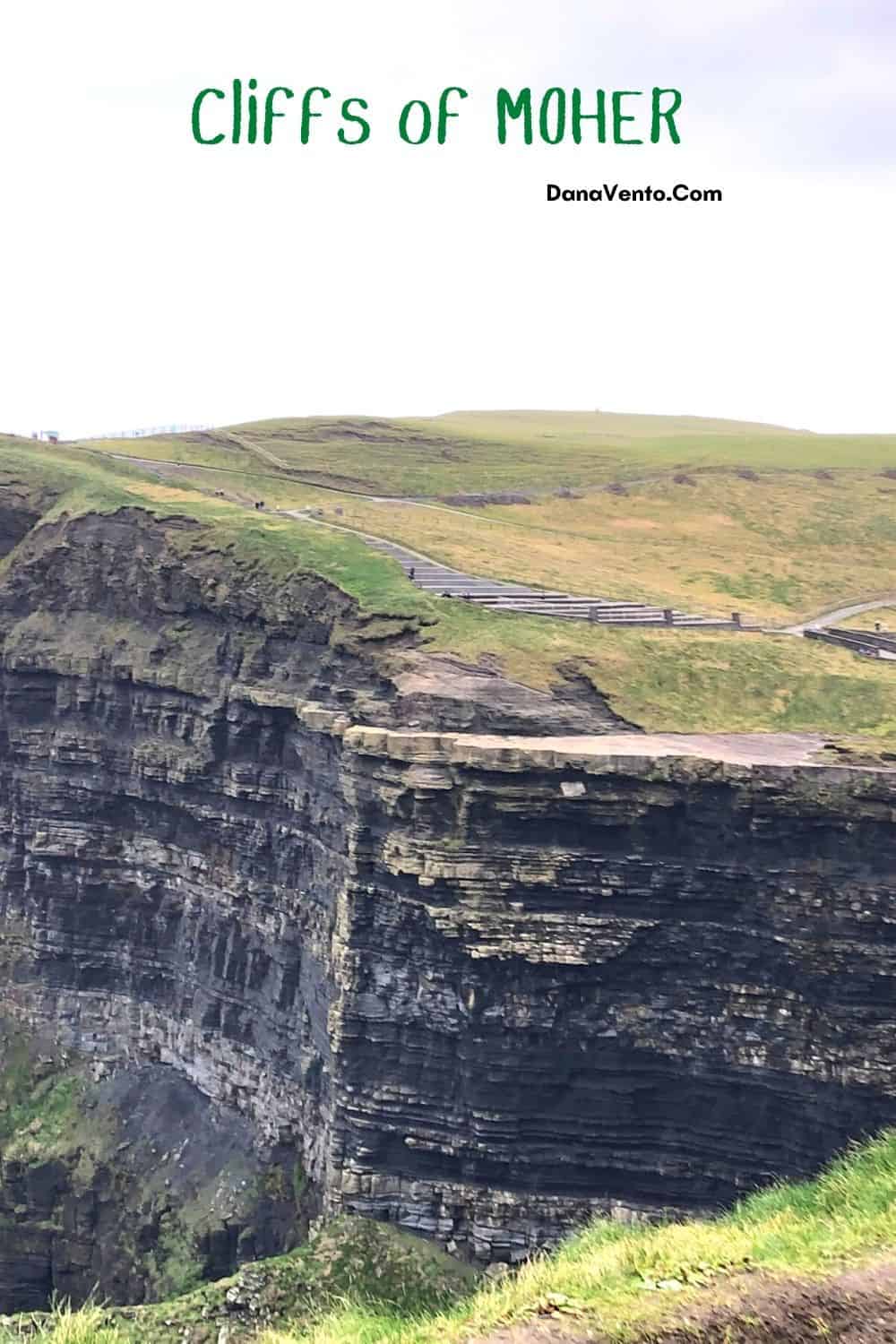 Cliffs of MOHER Side angle