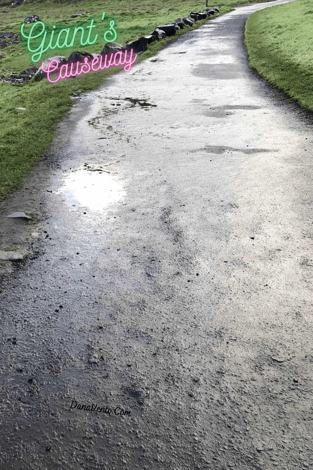 Giants Causeway Slick Footpaths