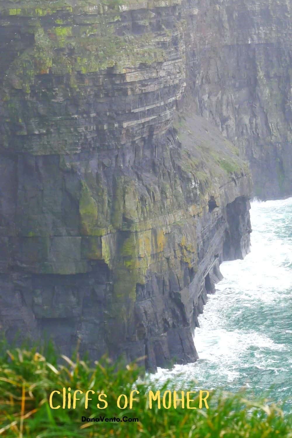 waves crashing Sea Cliffs in Ireland Will Fascinate and Steal Your Full Attention 