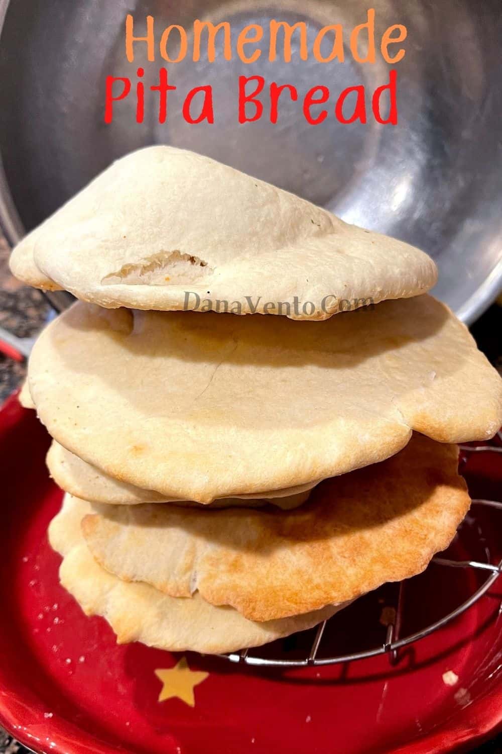 Pita Bread in a stack 