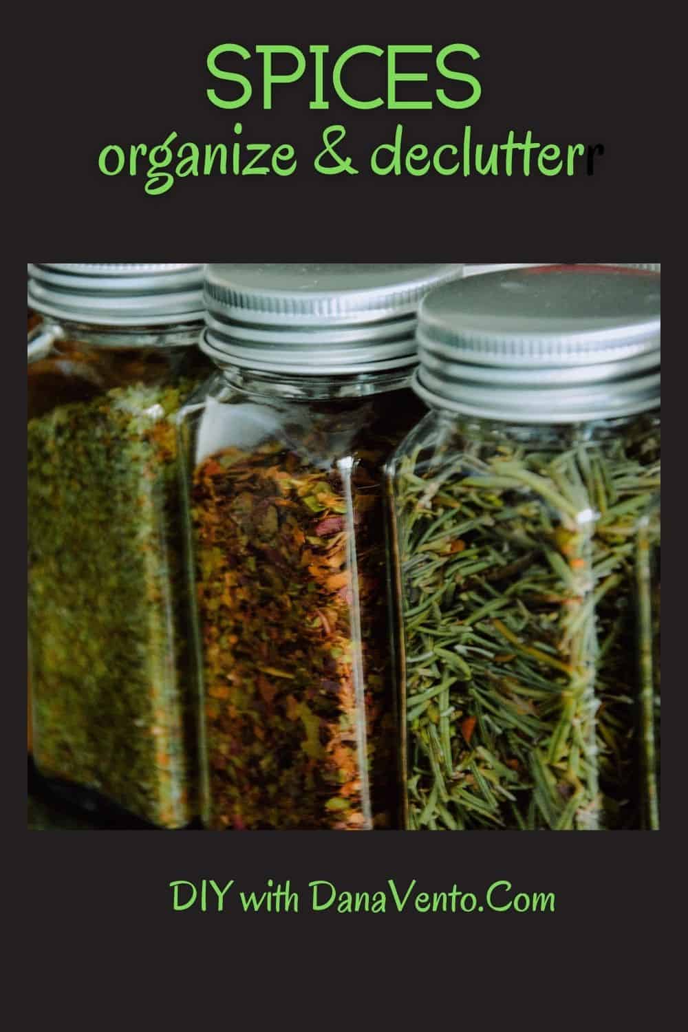 Spice cabinet declutter your home