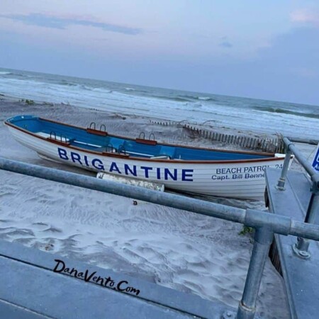 Brigantine beach Area Beach patrol boat