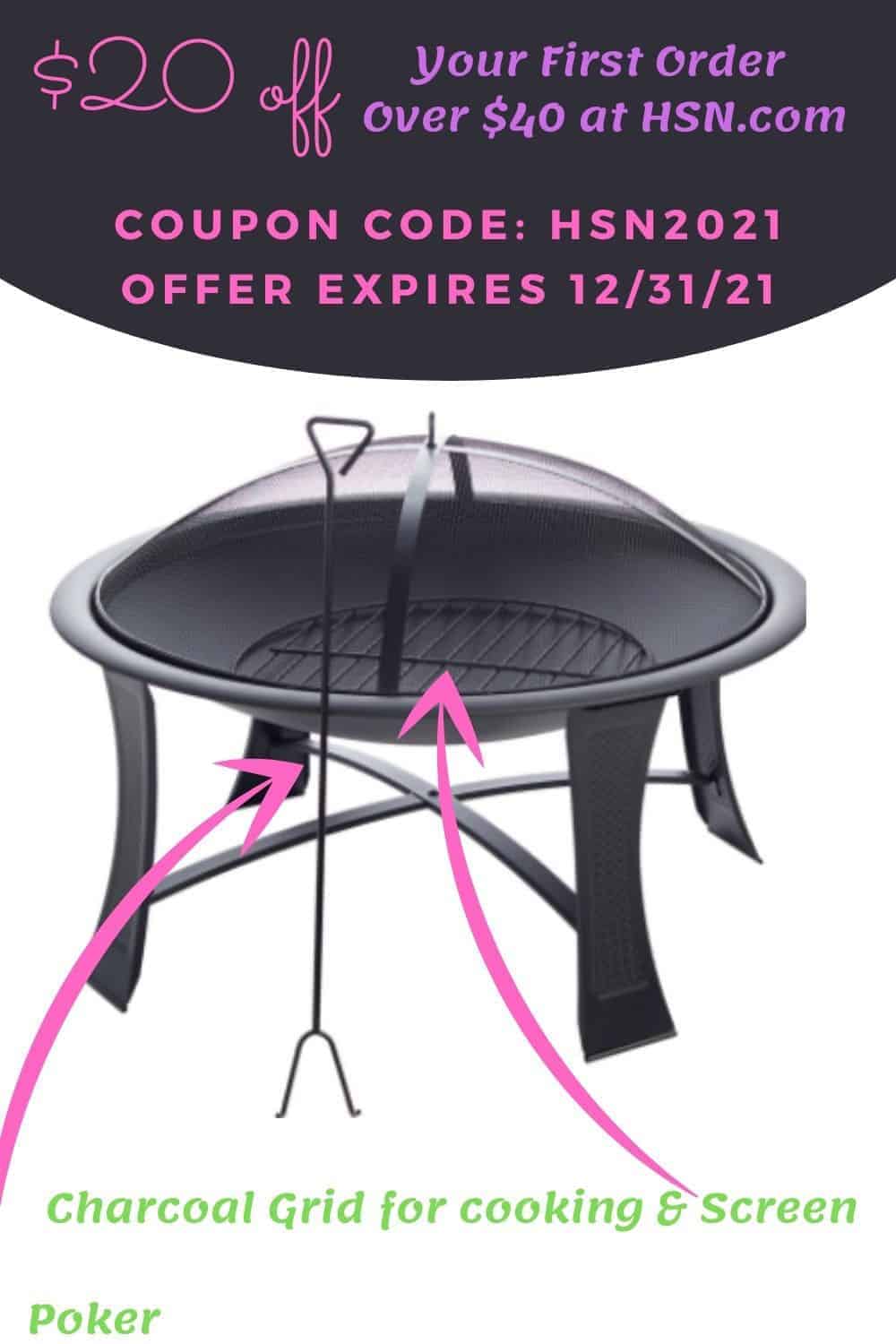 20 off hsn order - useful fire pit accessories 