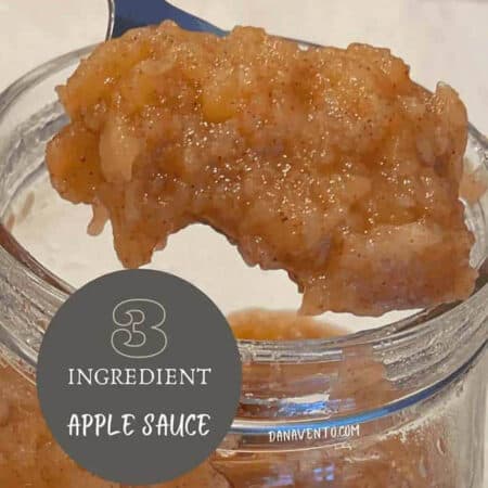 3 ingredient applesauce feature