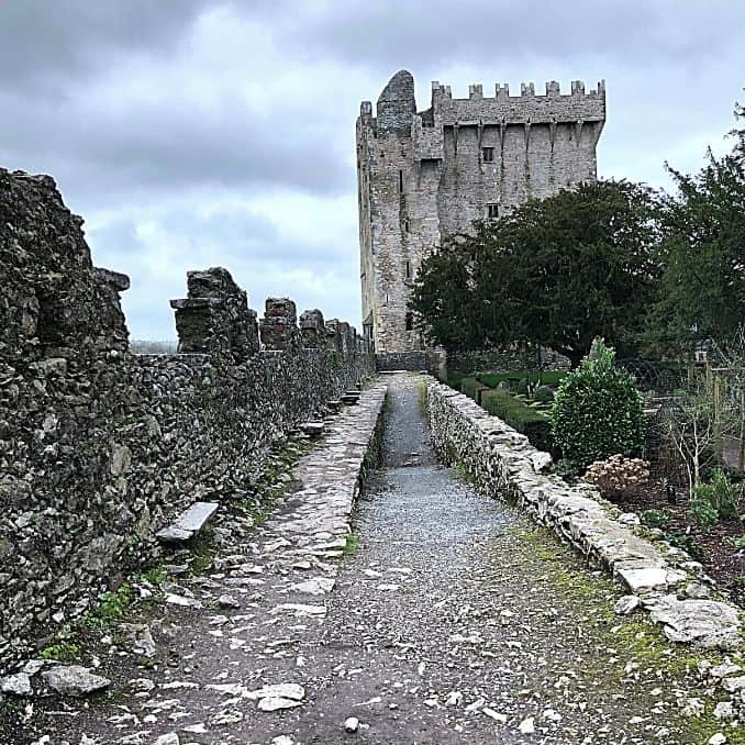 Epic Ireland Adventures to Discover Ireland at Blarney Stone Castle Below 