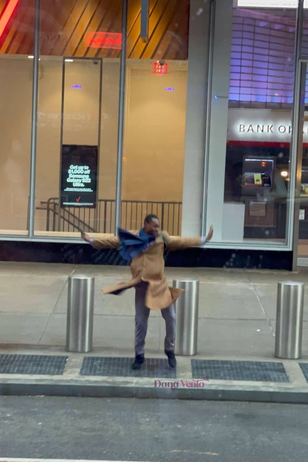 NYC Bus Ride Offers the Greatest Live Show and his businessman began to dance for our bus