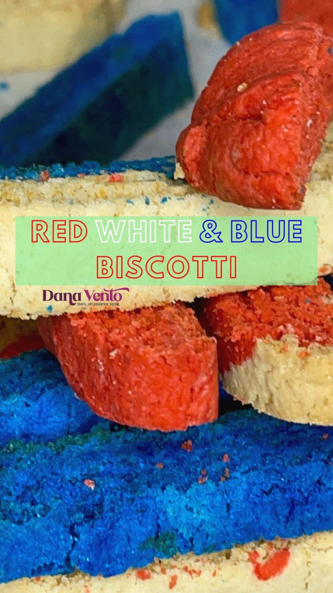 Red White And Blue Biscotti
