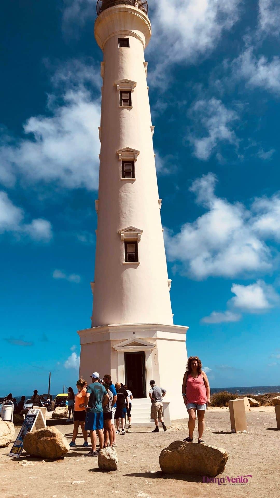 The California Lighthouse and Dana Vento