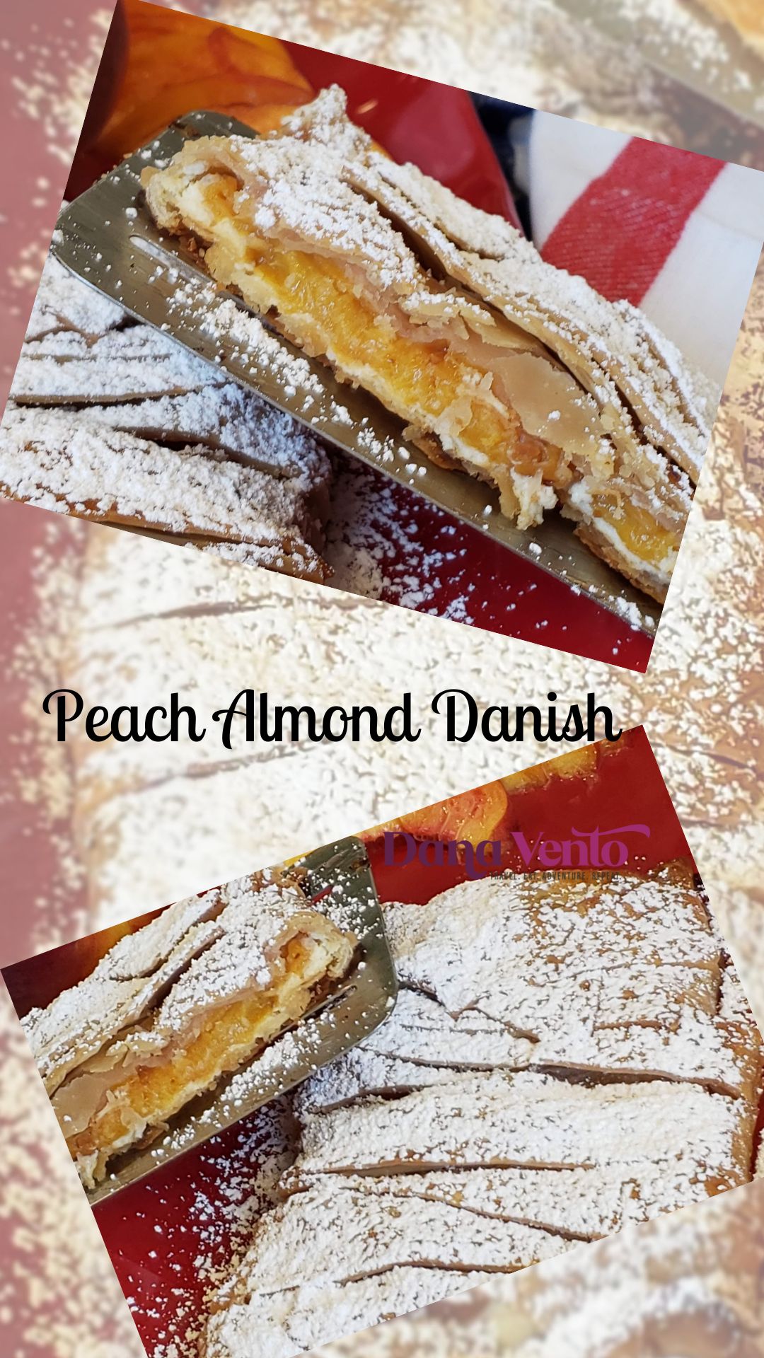 Peach Almond Danish