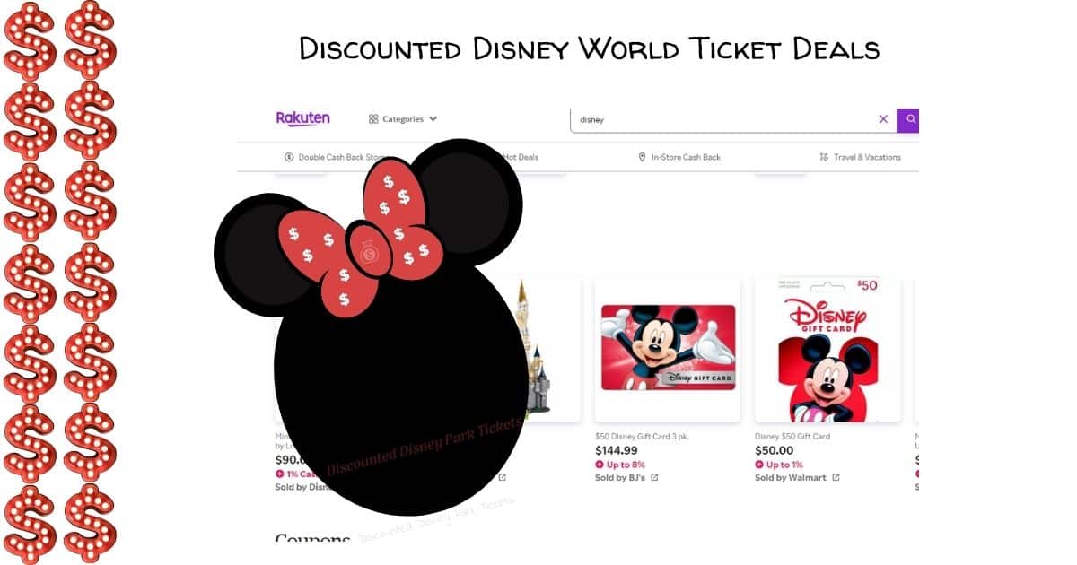 Best Discounted Disney World Ticket Deals 1 1