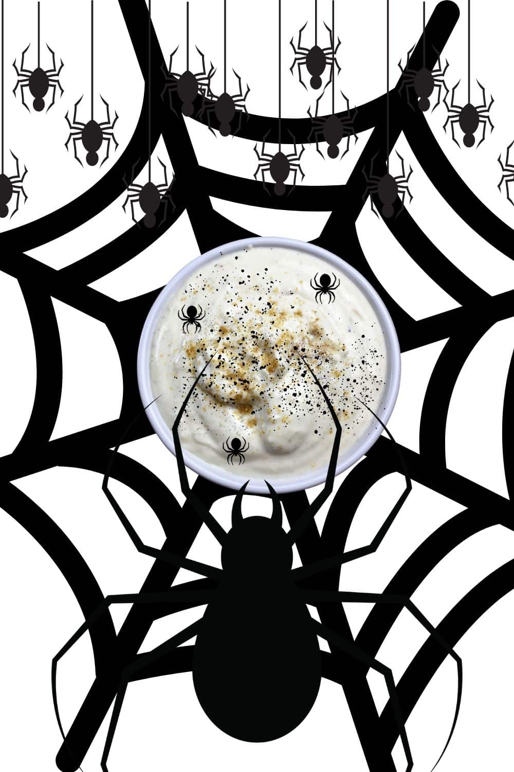 Halloween Candy Corn Veggie Tray With Spider Dip 6