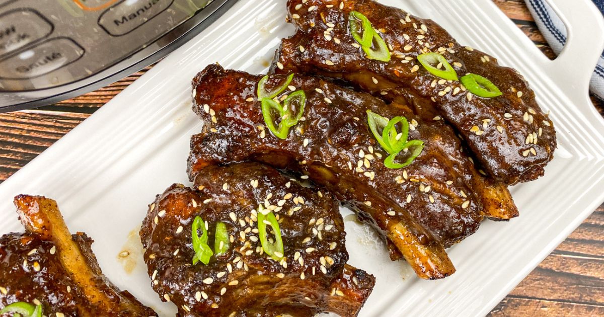 Instant Pot Chinese 5 Spice Sticky Ribs 4