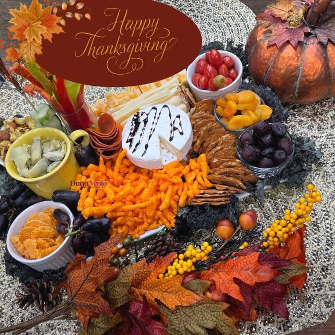 Stunning Thanksgiving Food Board  