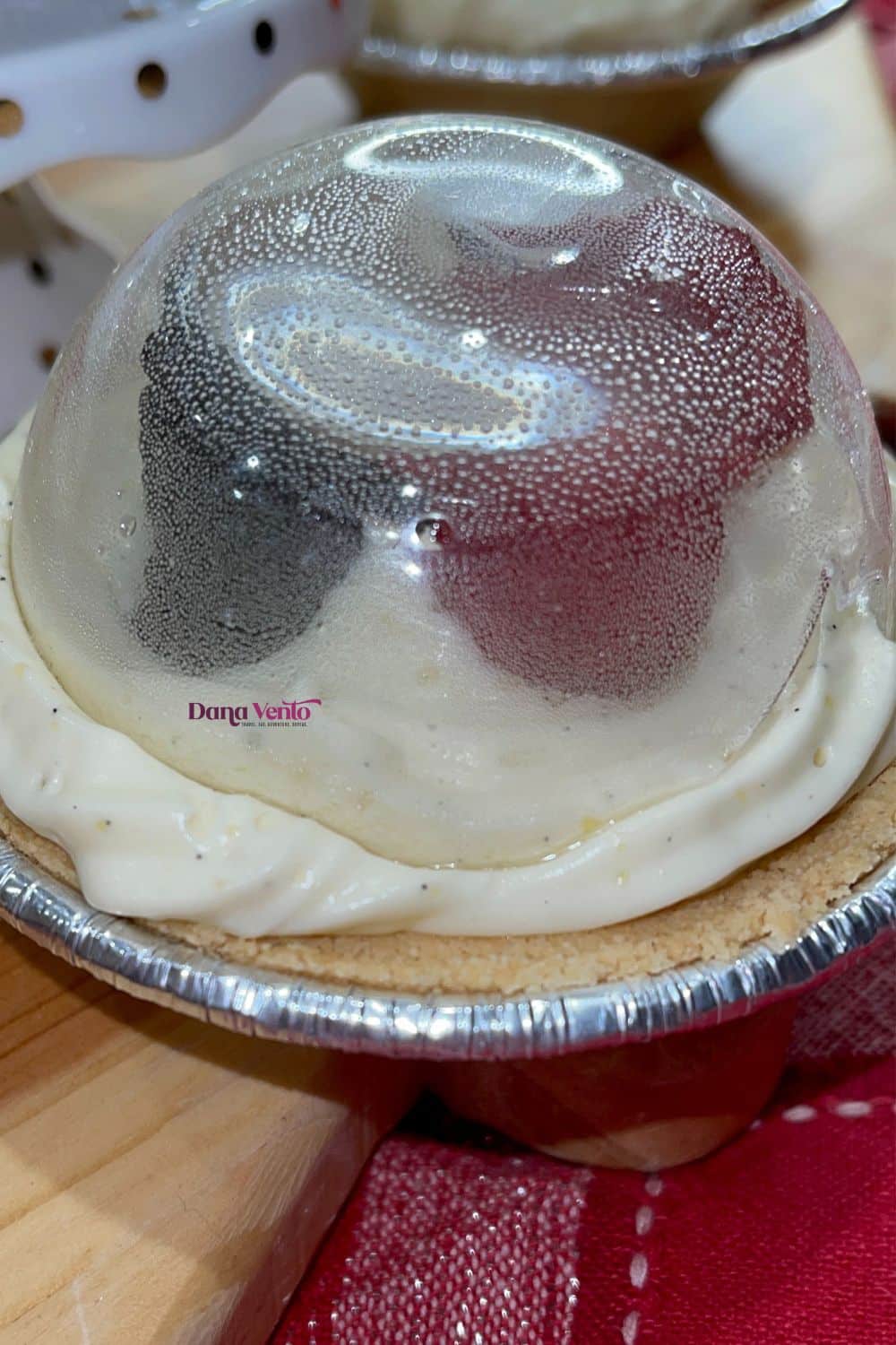 easy edible snow globes