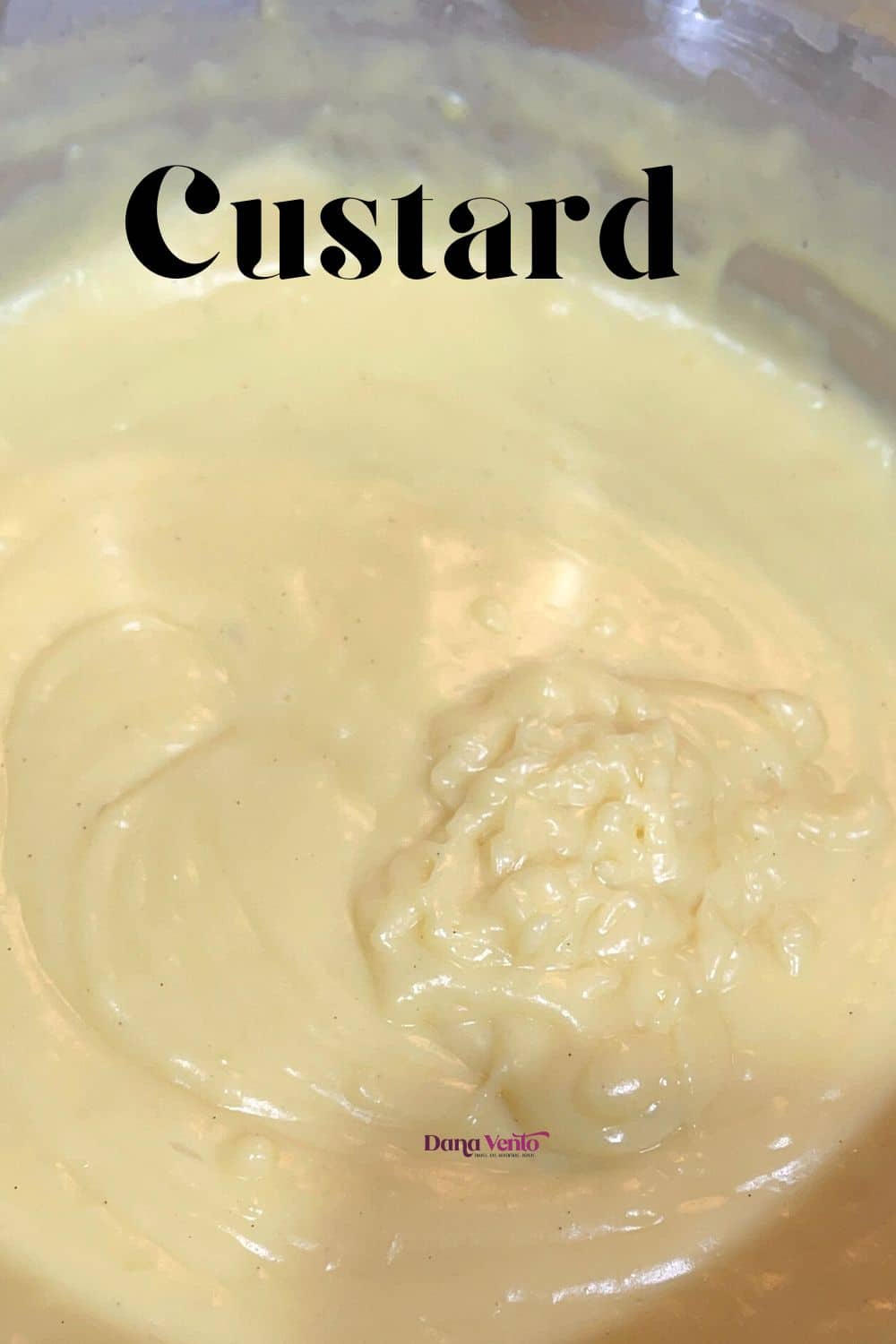 Really Easy Italian Vanilla Custard