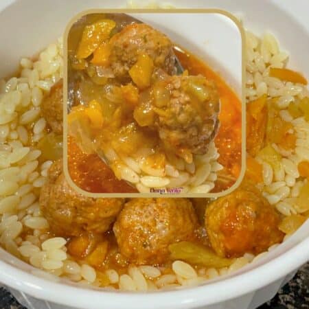Mouthwatering Italian Mini Meatball Soup With Orzo 3