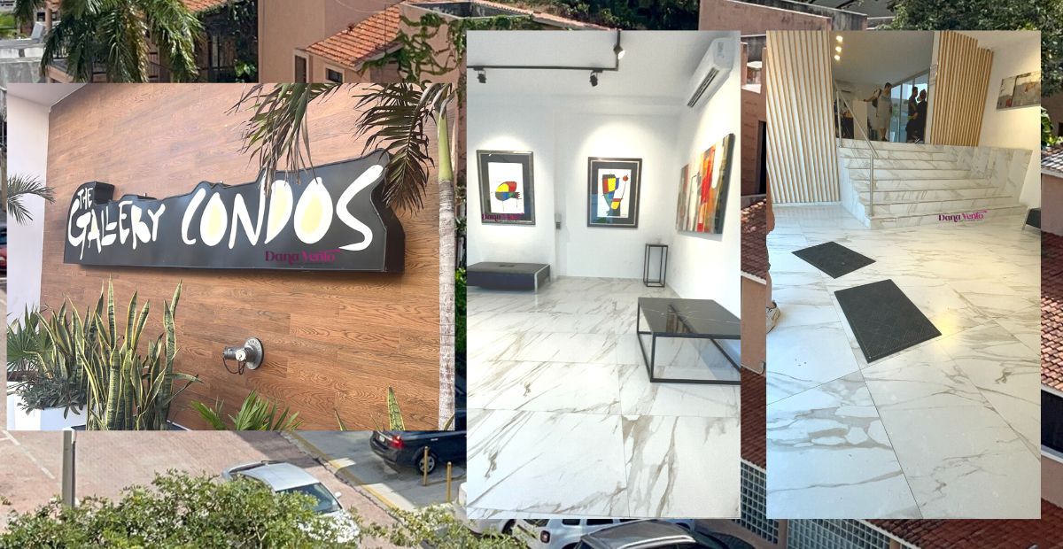 best Playa Del Carmen Airbnb to rent the inside of the Gallery Condos 