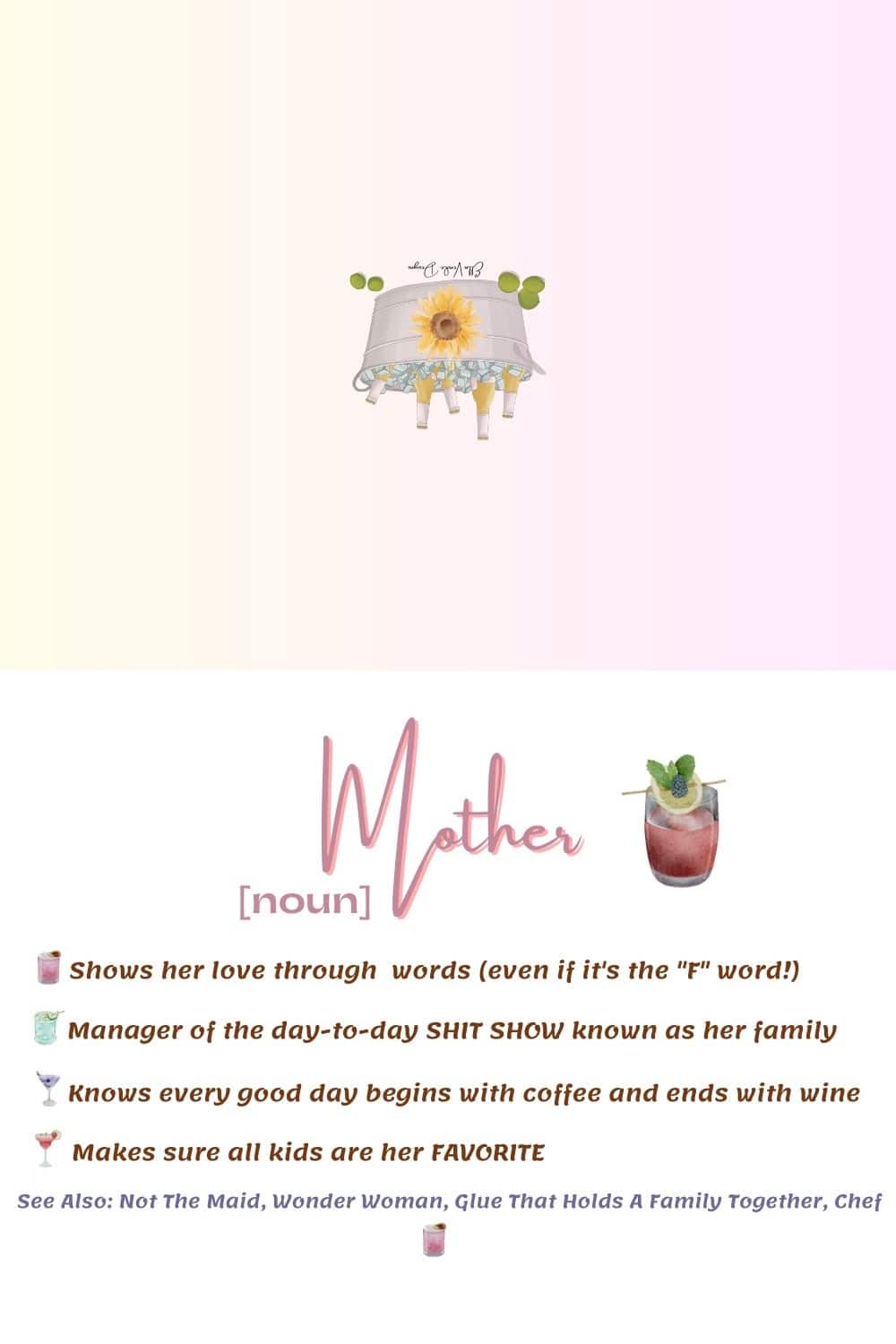 Instant Printable Mother's Day Cards example