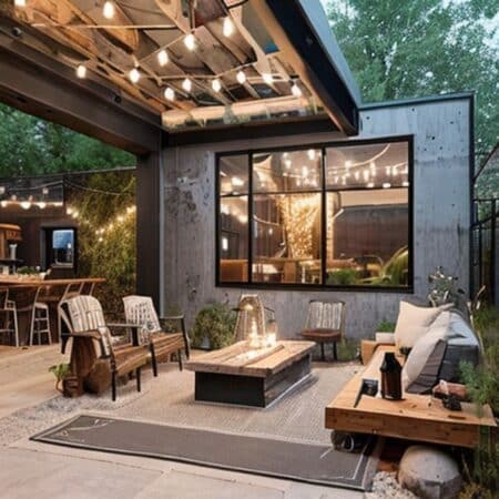 Industrial Style Decorating Ideas Outdoors