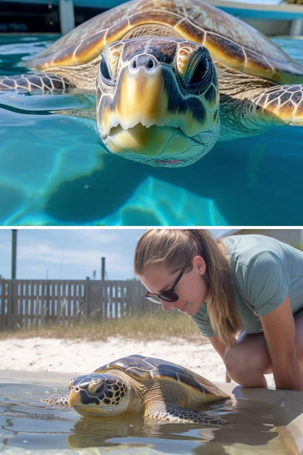 Sea Turtle Rescue and Rehabilitation Center Something You can do when you explore Topsail Island