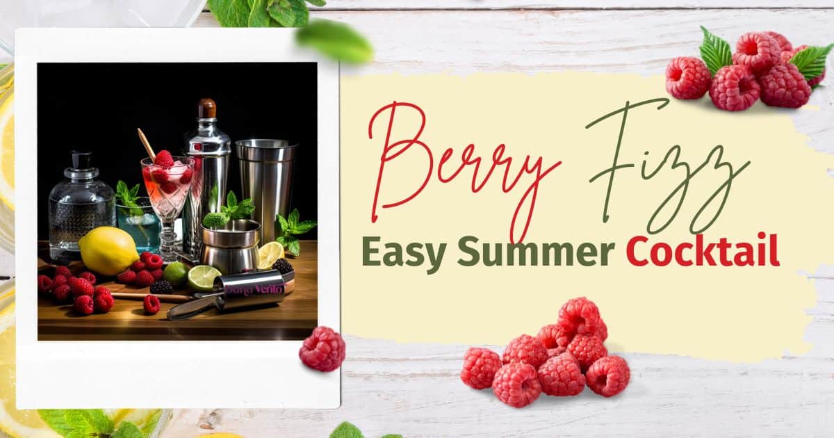 Summer Berry Fizz Cocktail Making Essentials