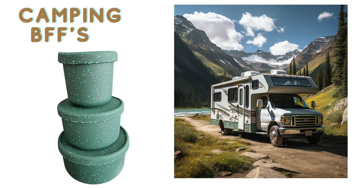 rv travel camping food containers that really work or use them for pet food and water the lid is secure