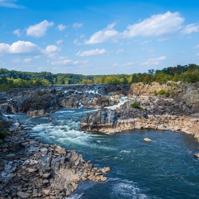 Moving to Fairfax County VA Great Falls Potomac Waterfall