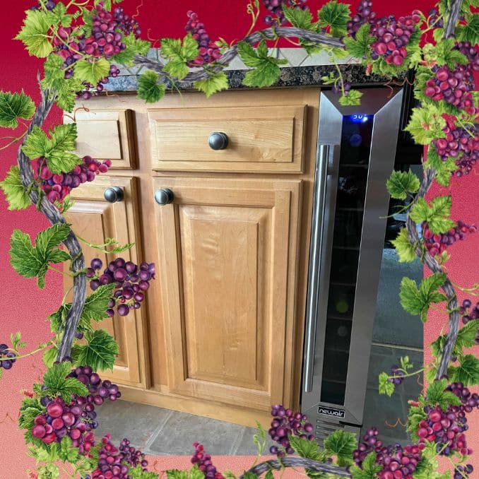 Under Counter Wine Fridge 7Bottle Marvel Ignites Epic Fun