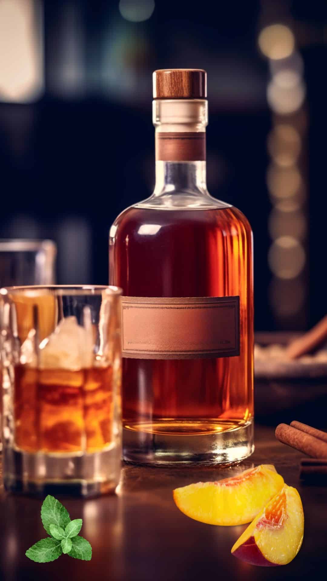 A bottle of bourbon for the end-of-summer cocktail
