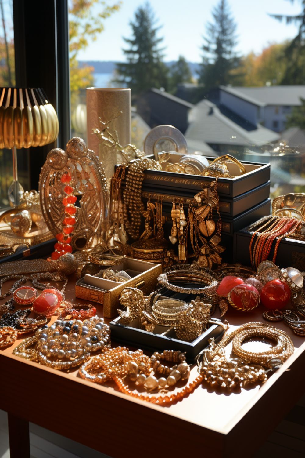DIY Jewelry Overhaul by visiting an estate sale