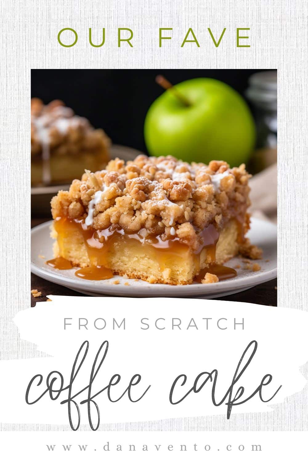 apple caramel coffee cake