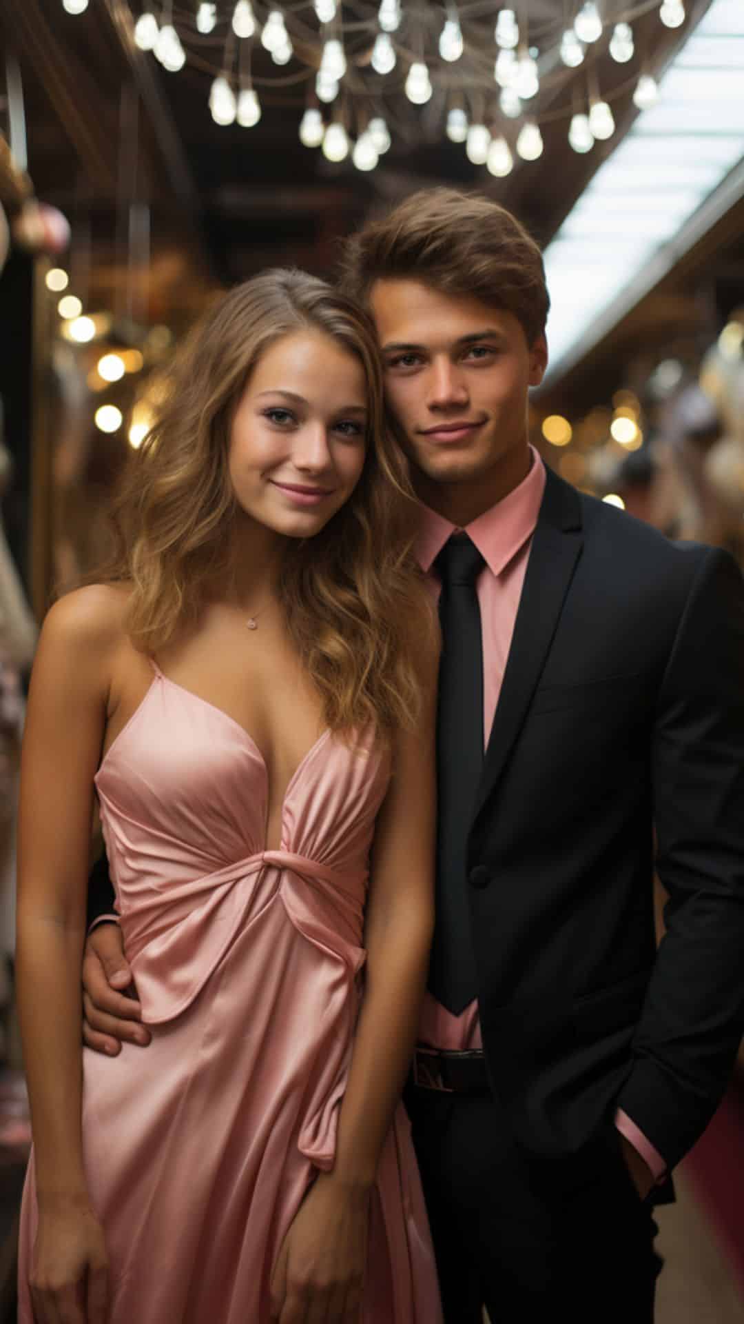 teens dressed for homecoming and prom