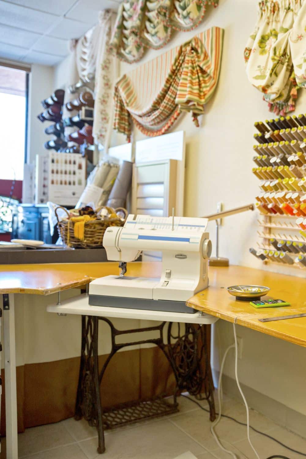 sewing room where practicality meets creativity