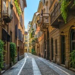 A Street in Italy you might be walking on and fall and you'll want to make sure you have the best travel insurance for Italy